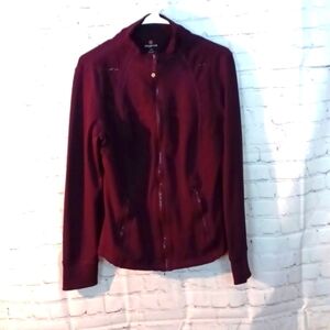 TANGERINE Purple Womens‎ Active Jacket Finger Holes L